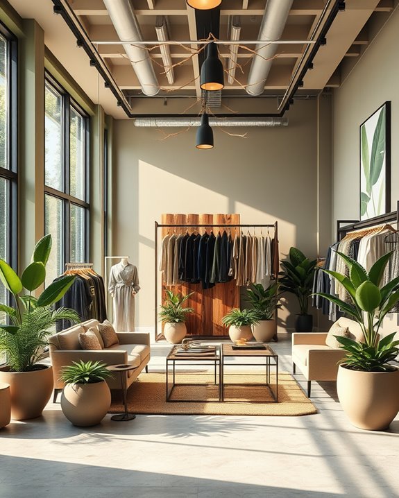 nature inspired retail experience