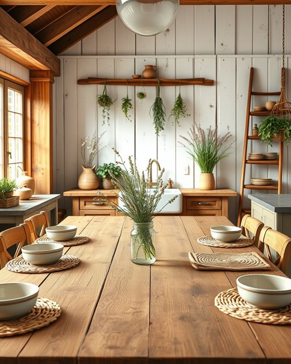 nature inspired rustic decor
