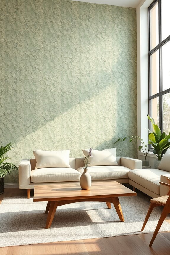 nature inspired textured wallpapers