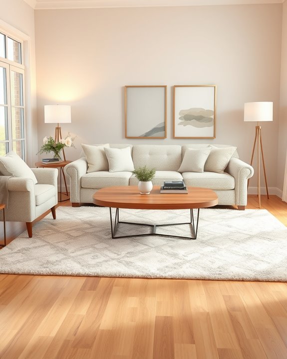 neutral rugs enhance comfort