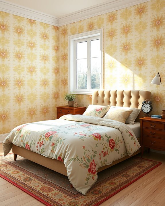 nostalgic retro patterns decor