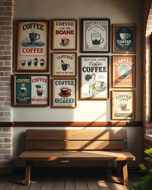 nostalgic vintage coffee decor