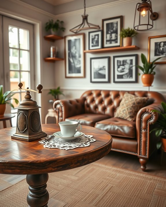 nostalgic vintage decor elements