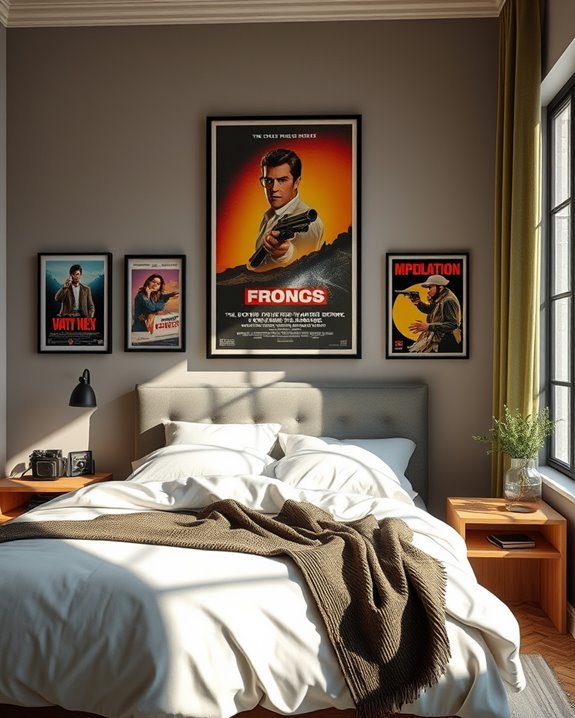 nostalgic vintage movie decor