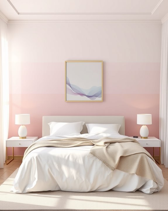 ombre wallpaper for bedrooms