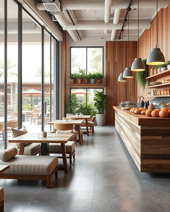 open air dining experience