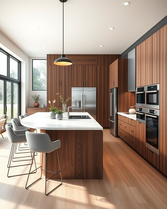 open kitchen space optimization