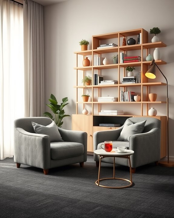 open shelving display ideas