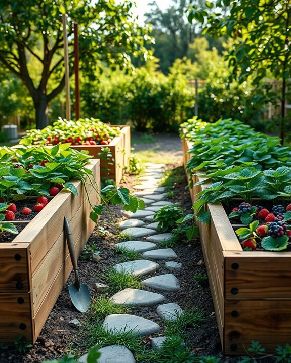 optimal growth with raised beds