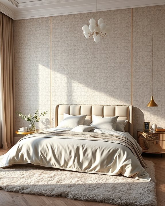 opulent fabric wallpaper elegance