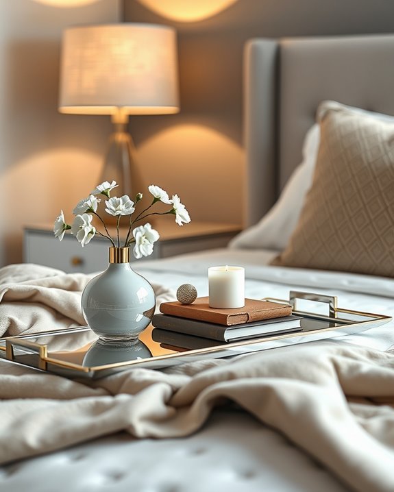 organized elegance with mirrors