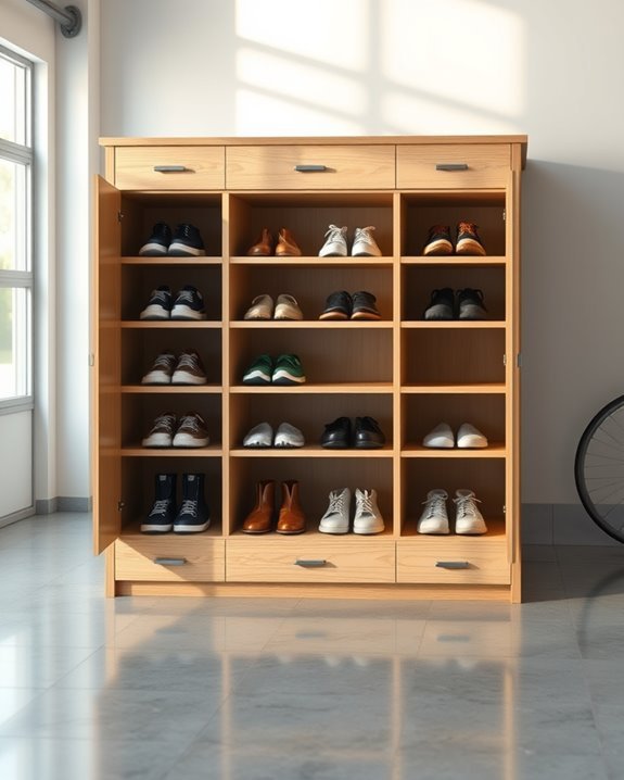 organized footwear storage solutions