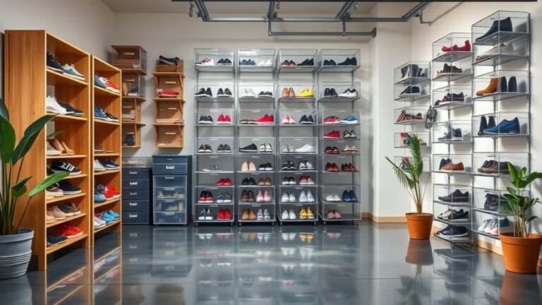 organized shoe storage solutions