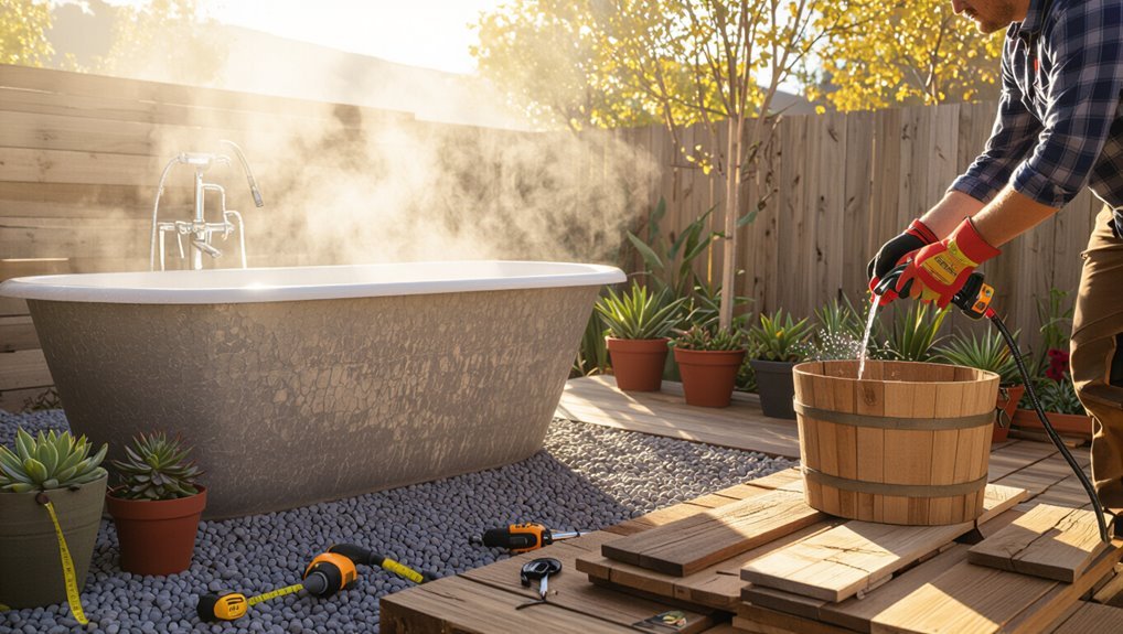 outdoor bathtub benefits explained