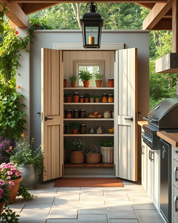 outdoor pantry organization tips