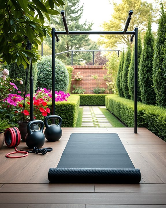 outdoor resistance training areas