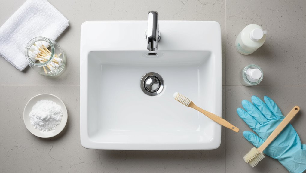 overflow cleaning visual guide
