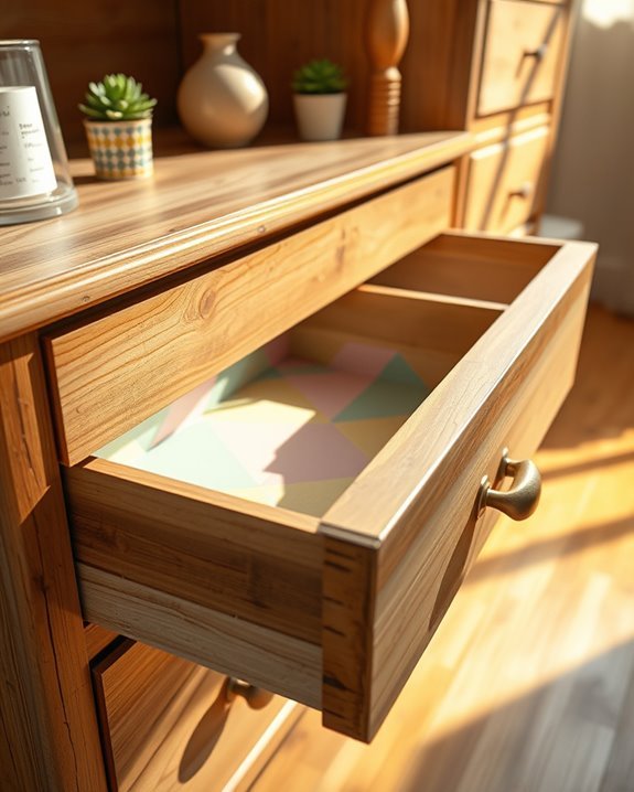 patterned drawer liner upgrade