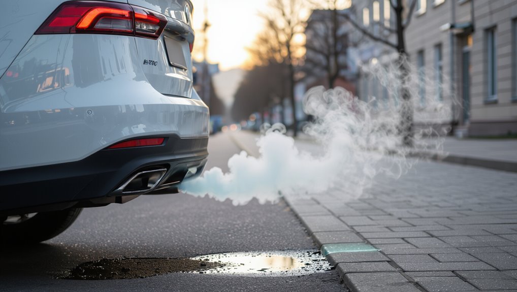 persistent white smoke danger