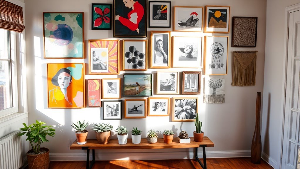 personalized apartment wall decor