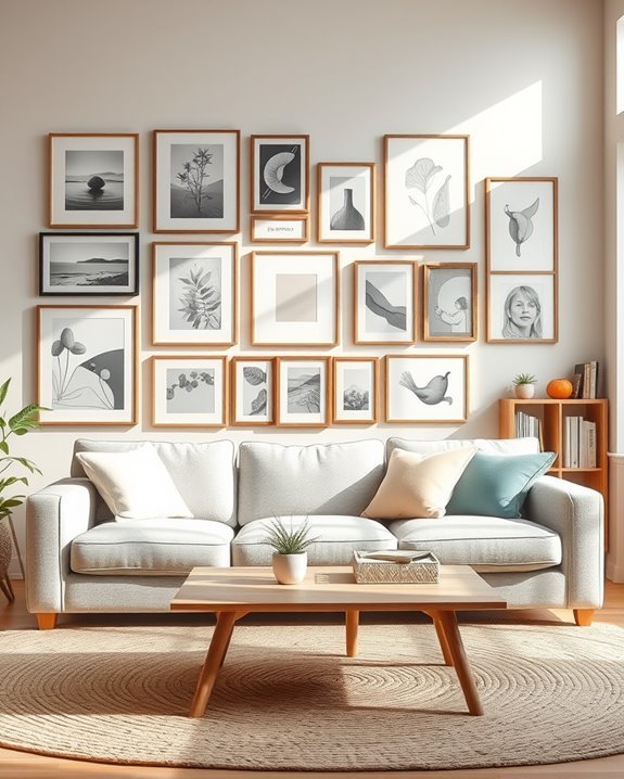 personalized artistic memory display