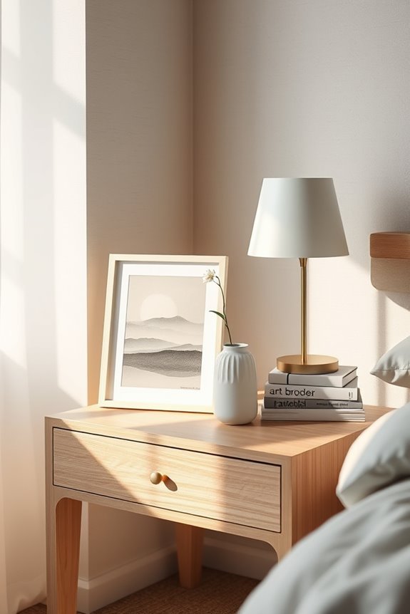 personalized bedside art displays