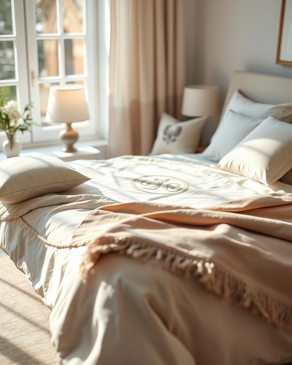 personalized chic bedding designs