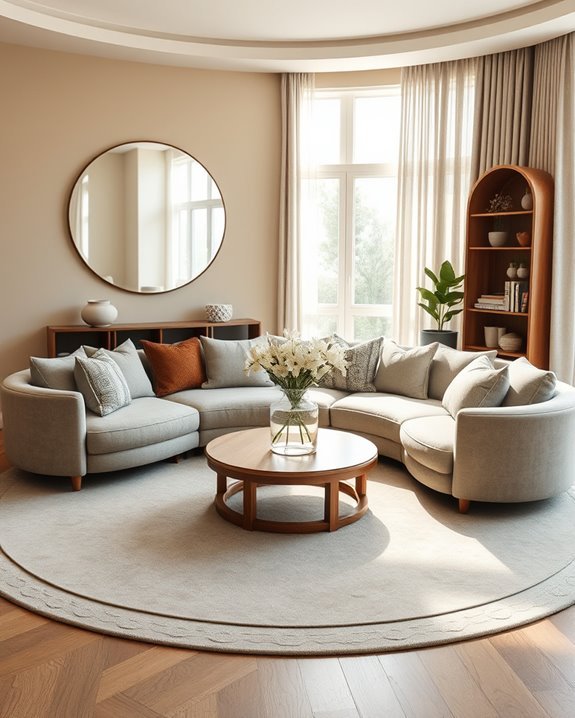 personalized circular living decor