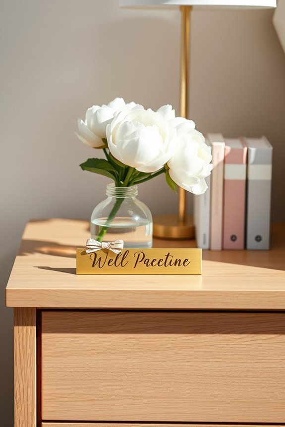 personalized decorative name plates