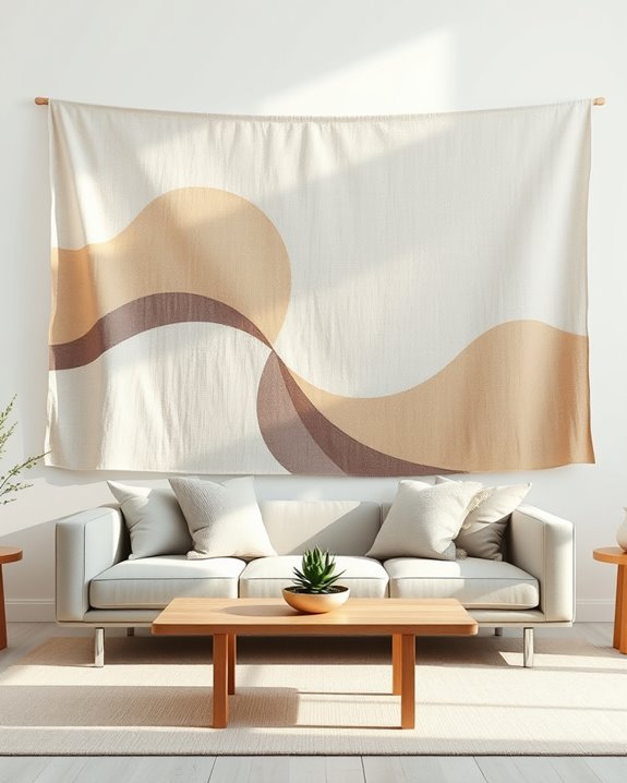 personalized fabric wall art
