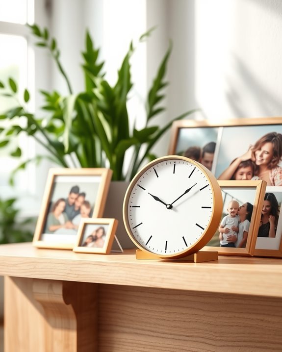 personalized family memory clocks