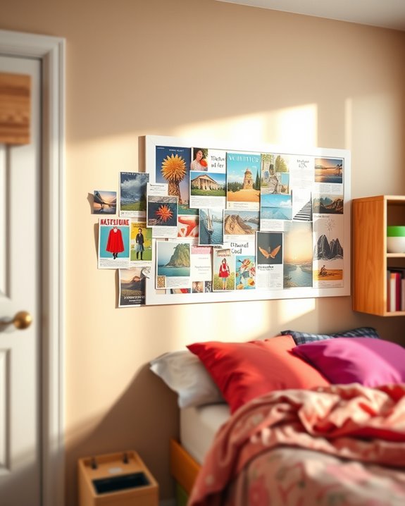 personalized magazine collage art