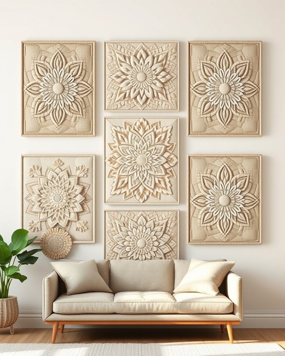 personalized quilted wall art