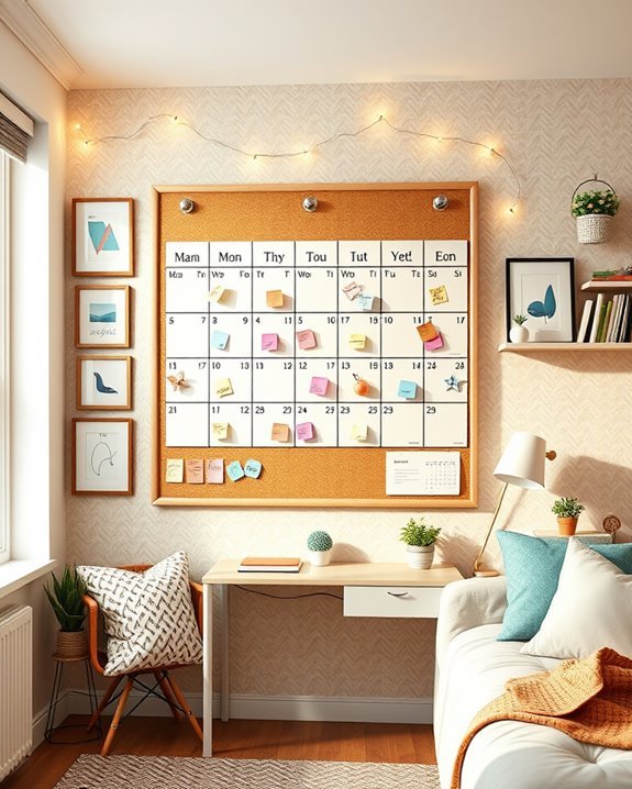 personalized stylish calendar organization