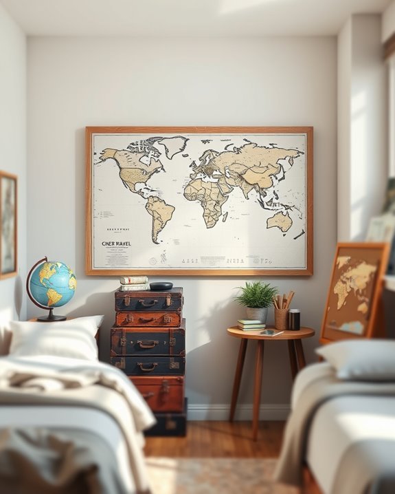 personalized travel wall decor