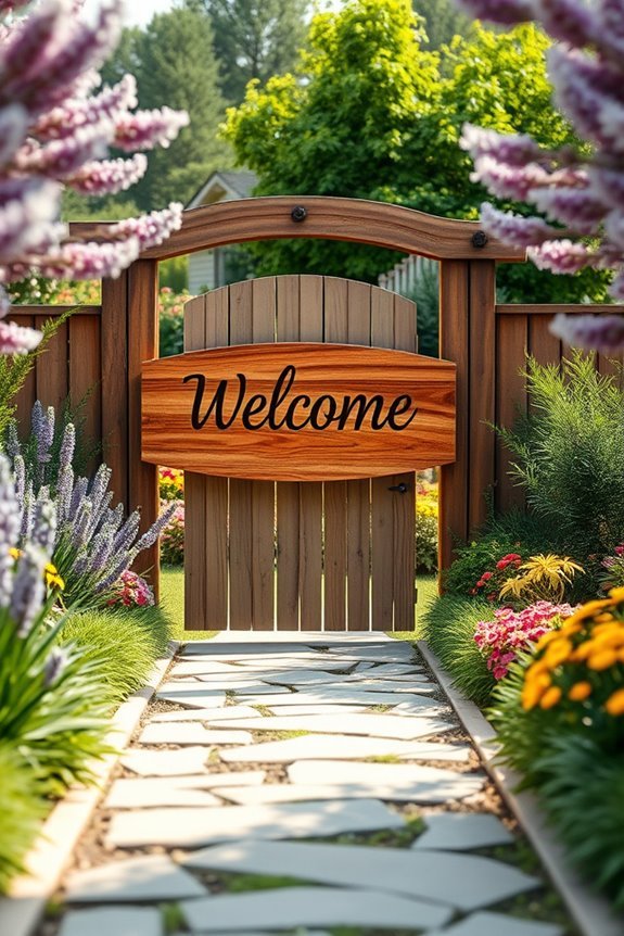 personalized welcome signs enhance
