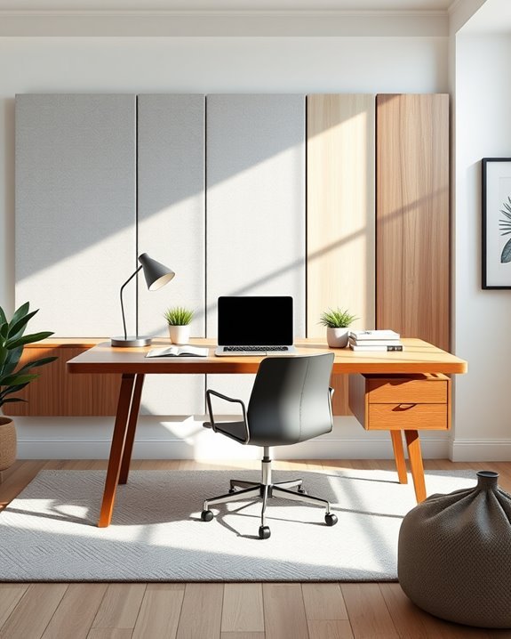 personalized workspace background panels