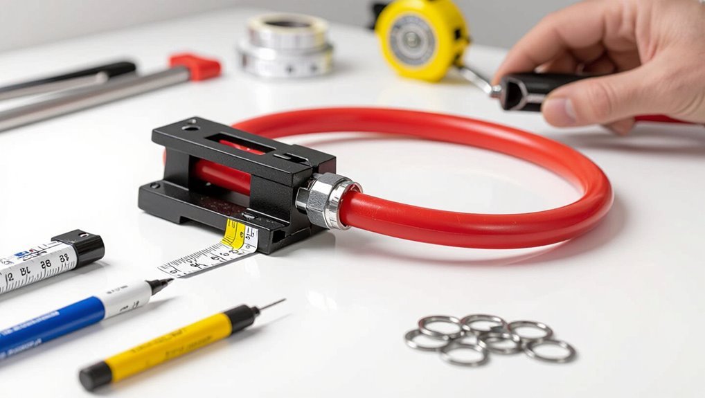 pex replacement cutting guide