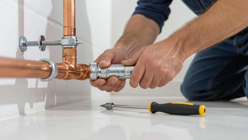 pipe fastening for plumbing