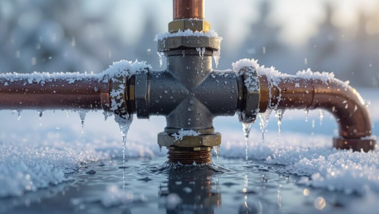 pipes freeze around 20 f