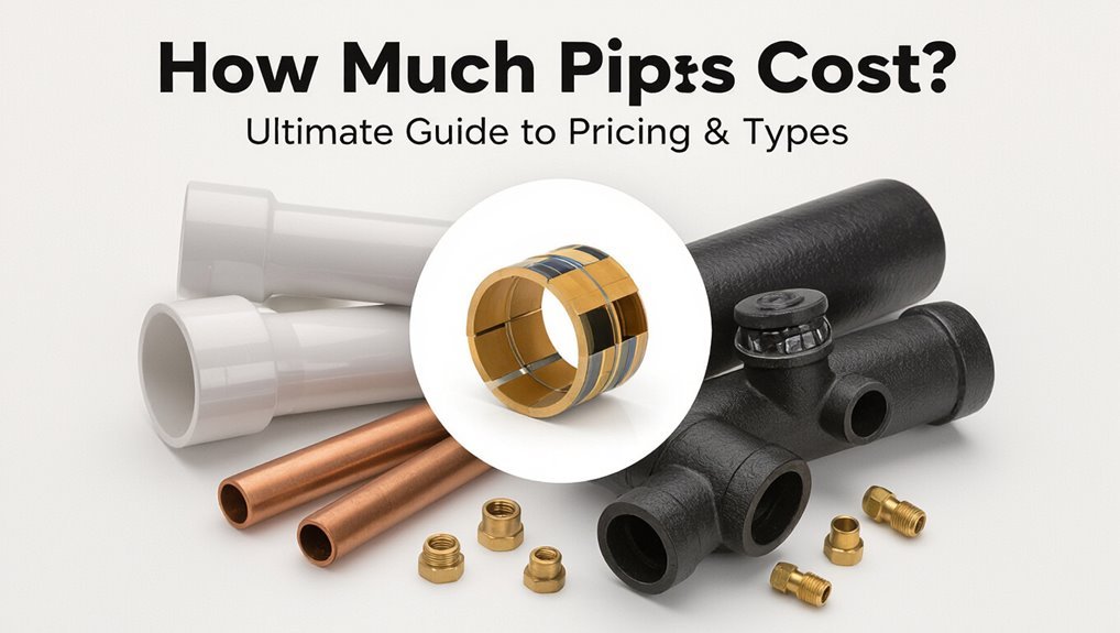 piping costs by material