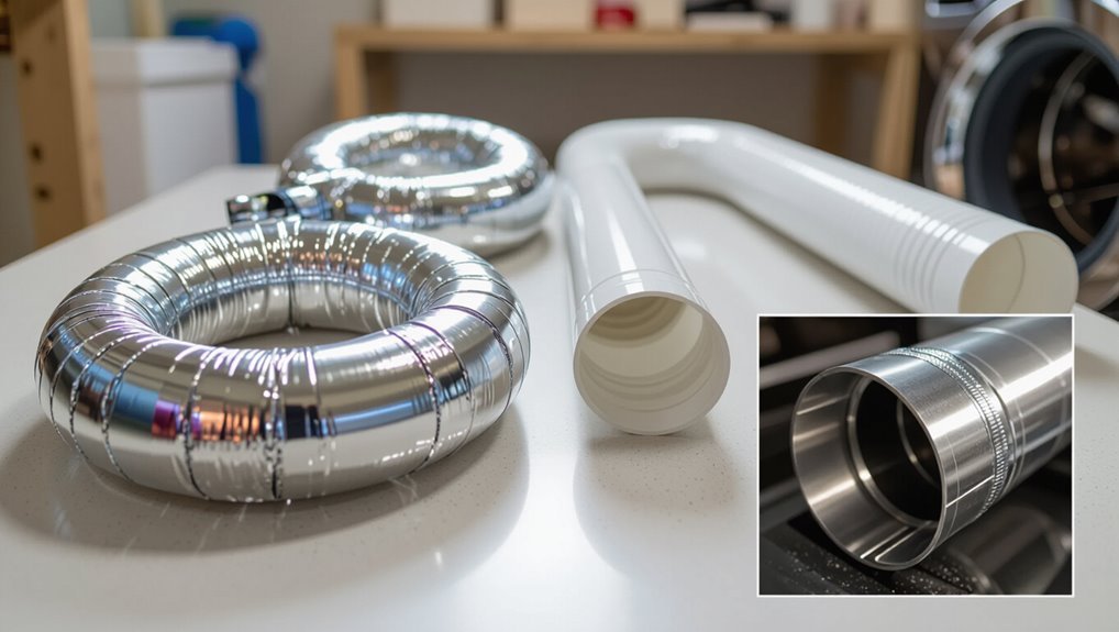 plastic dryer vents discouraged