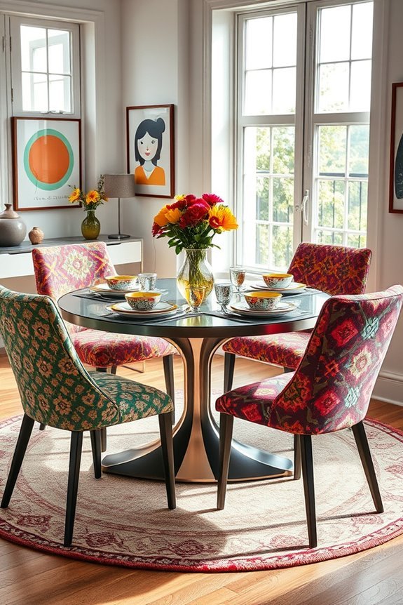 playful dining room designs