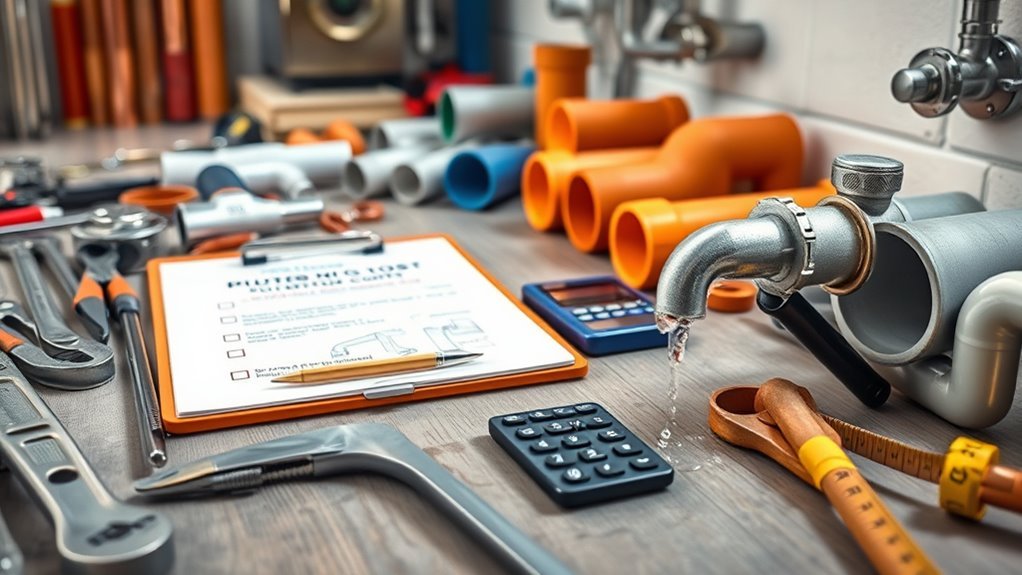 plumbing cost influencing factors