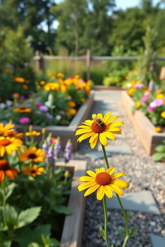 pollinator friendly garden design
