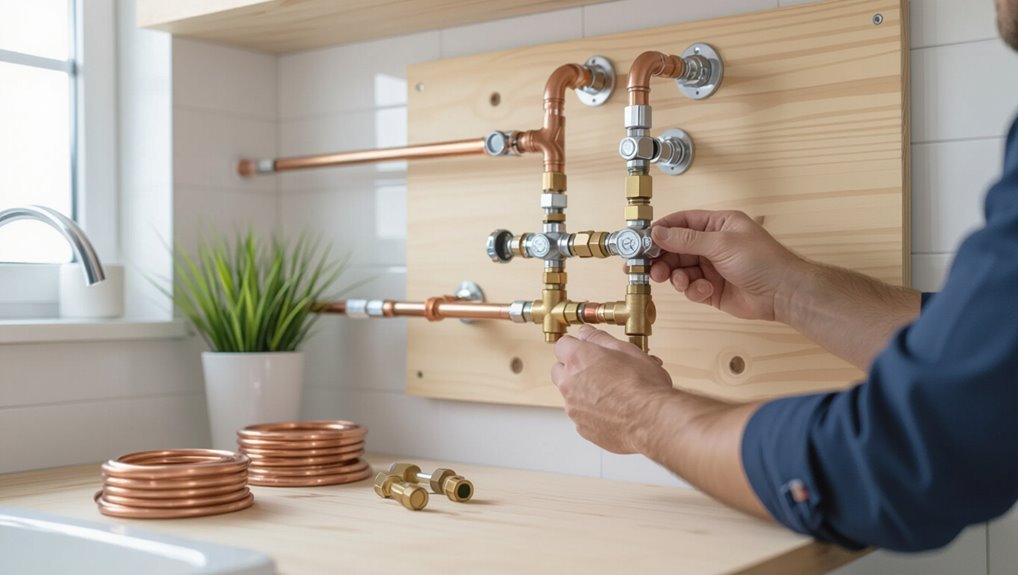 practical plumbing layout examples