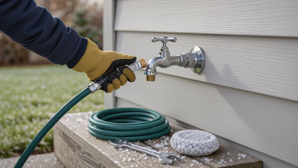 prevent frozen faucet damage