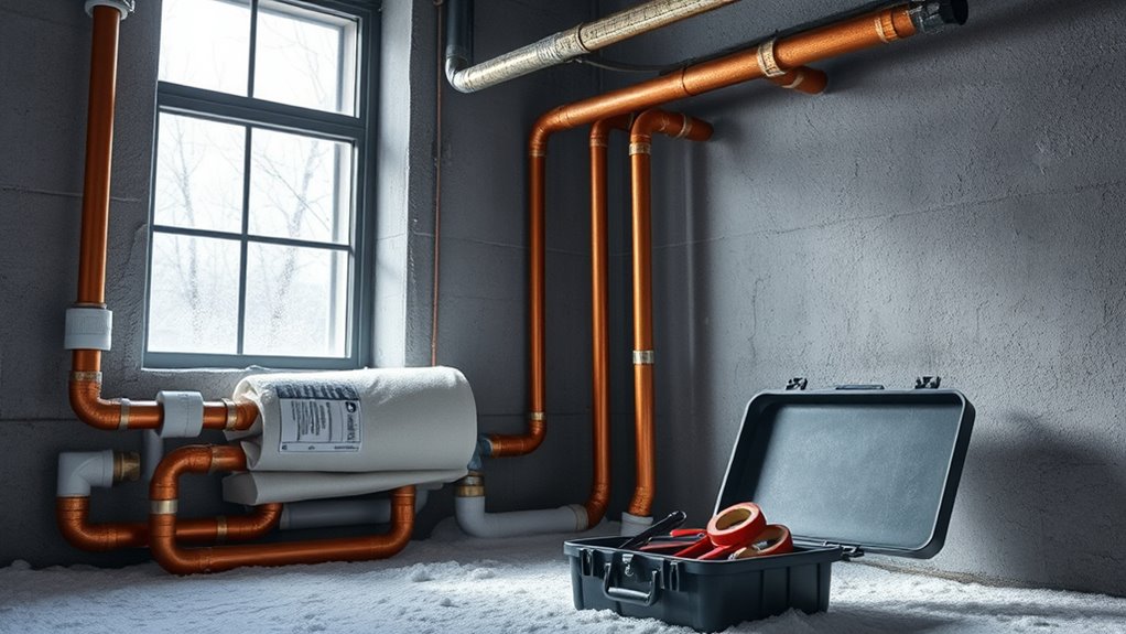 prevent frozen pipe damage