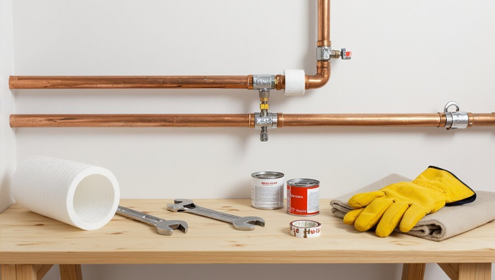 prevent frozen pipe damage