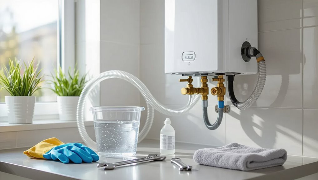 prevent mineral buildup maintenance